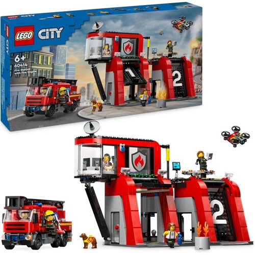 Lego city caserma dei - -,