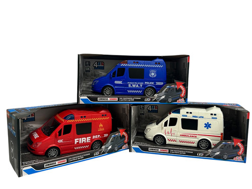 Ambulanza giocattolo luci - ambulanza, e
